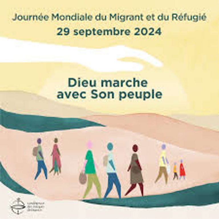 Vie Fraternelle et solidaire accueille cette semaine la pastorale des migrants et le Cla 110e journée mondiale du migrant et du réfugié (le 29 septembre)