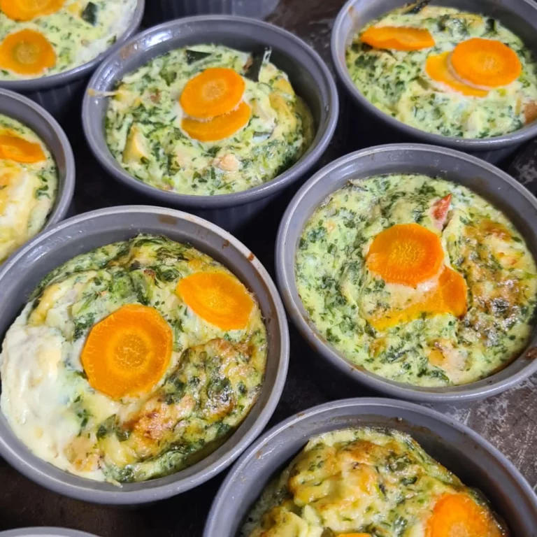 Petits flans aux légumes