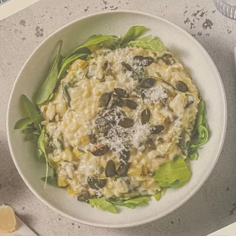 Orzo façon risotto aux épinards et parmesan
