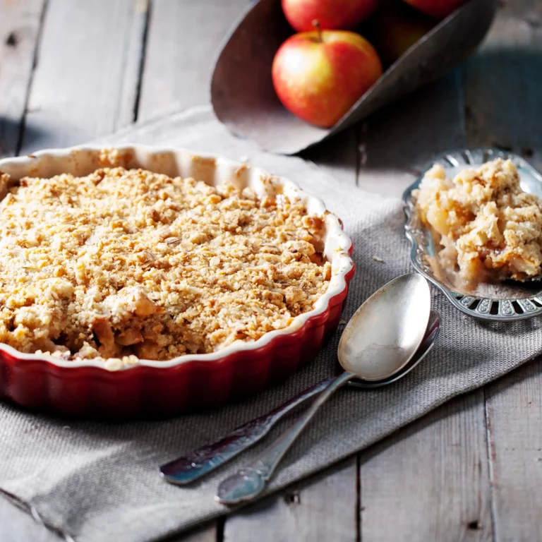 Crumble express de pommes
