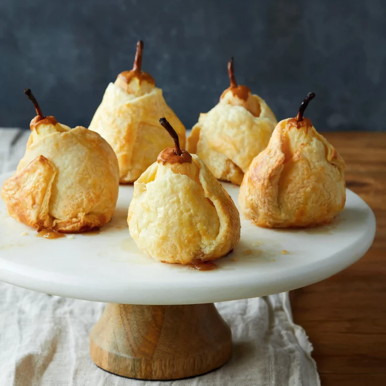 Poires en croûte