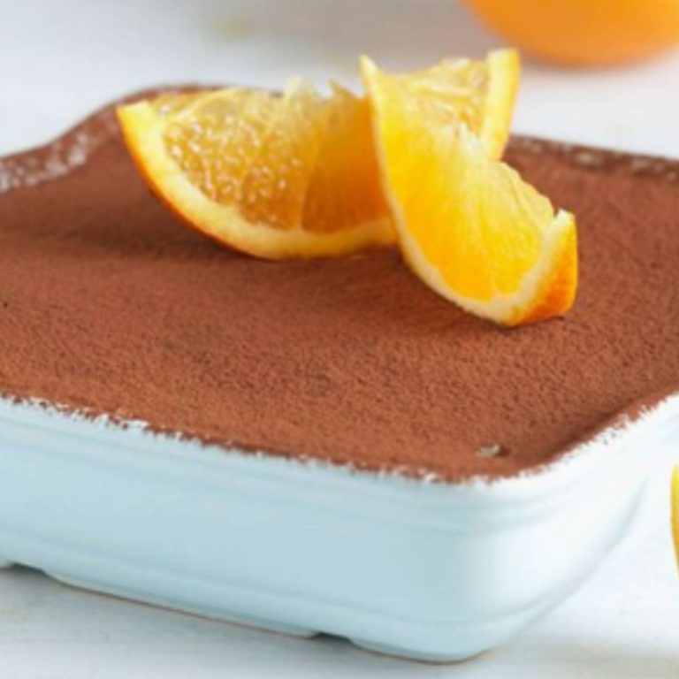 Tiramisu à l'orange