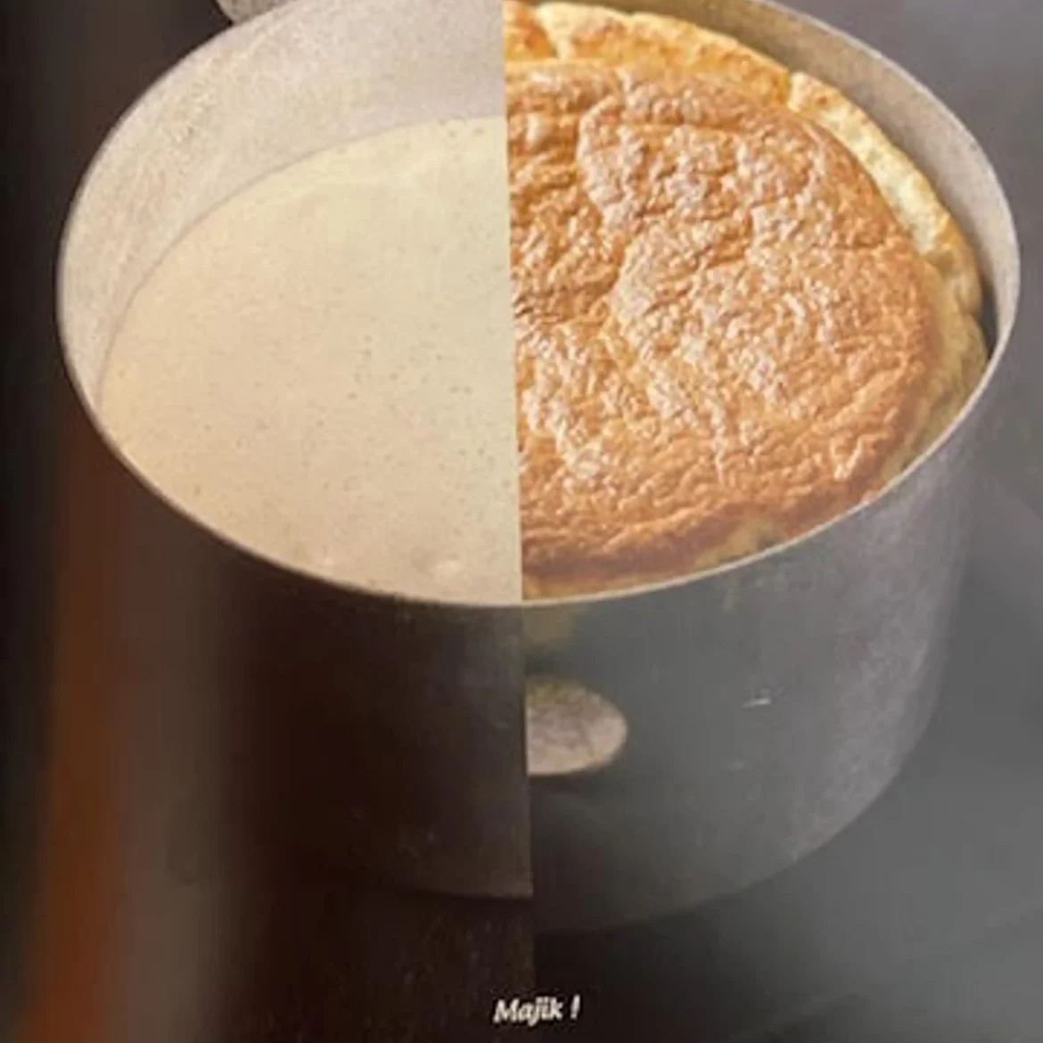 Soufflé de sarrasin à l’emmental