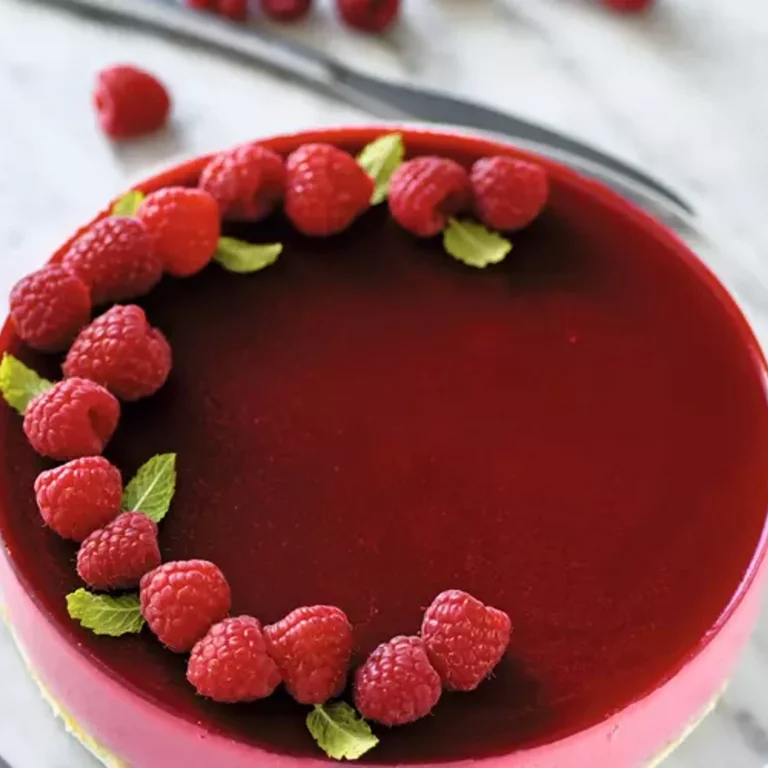 Bavarois aux fruits rouges