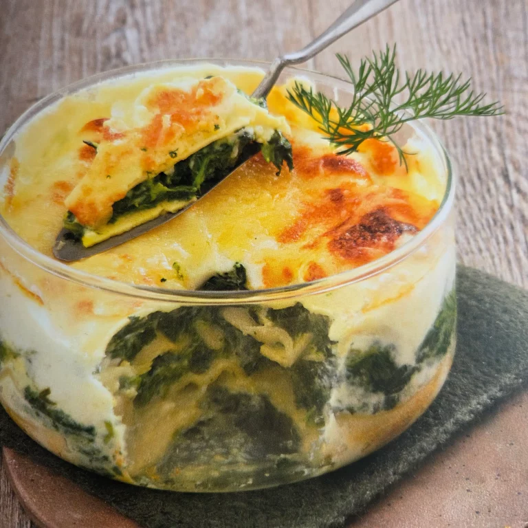 Epinards en lasagnes