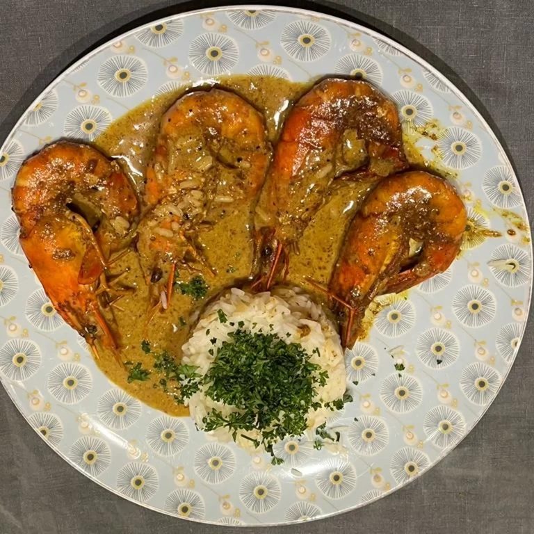 Gambas aux épices
