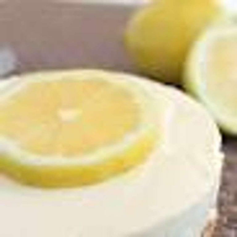 Cheese cake citron sans gluten
