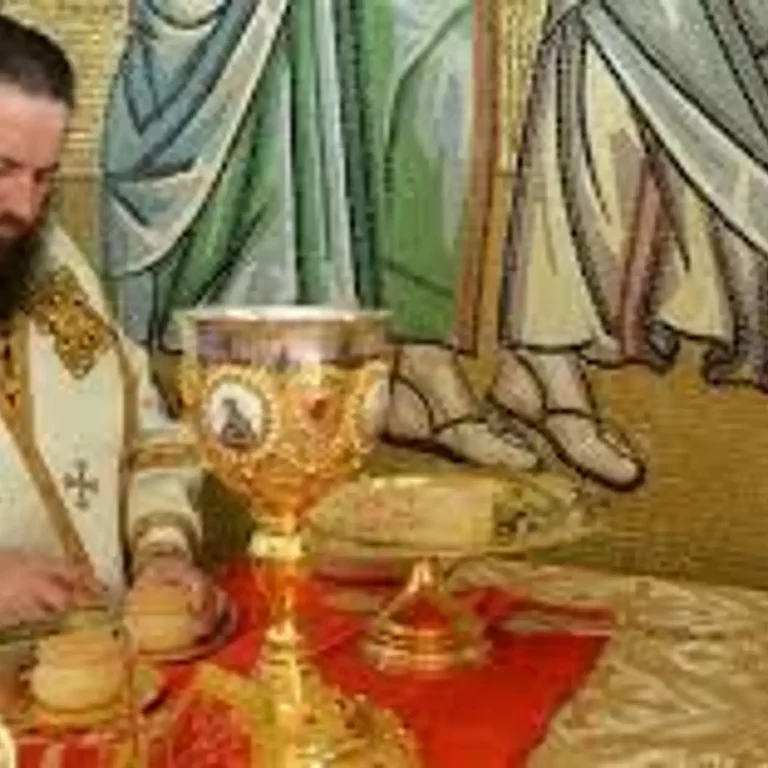 La Proscomidie par le père Emmanuel Lomüller, prêtre de la paroisse orthodoxe de la Résurrection de Nantes