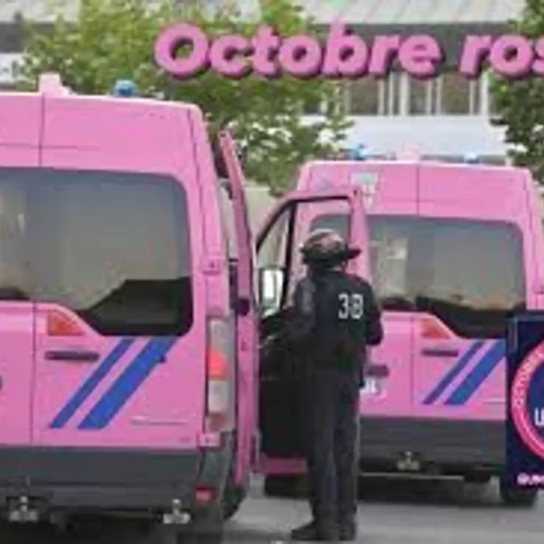 Le joli geste des CRS