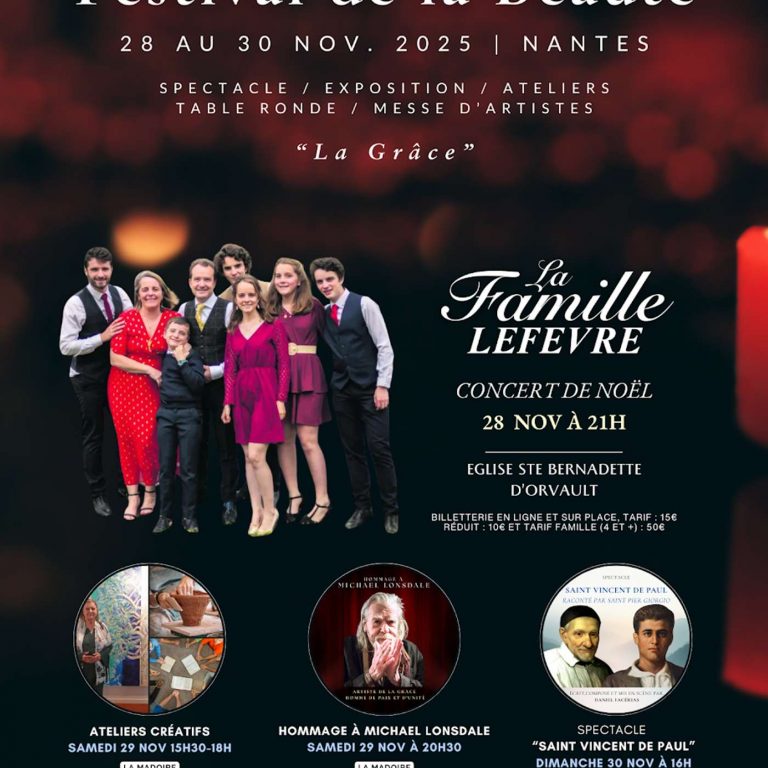 Festival de la Beauté à Nantes avec Anne Facérias, fondatrice de la Diaconie de la Beauté