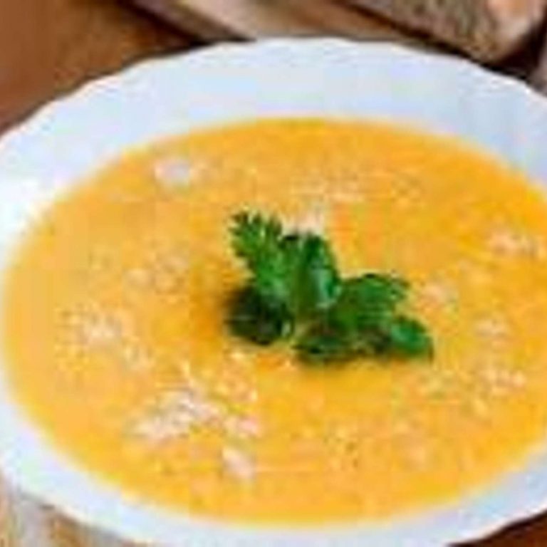 Crème de carotte au fenouil