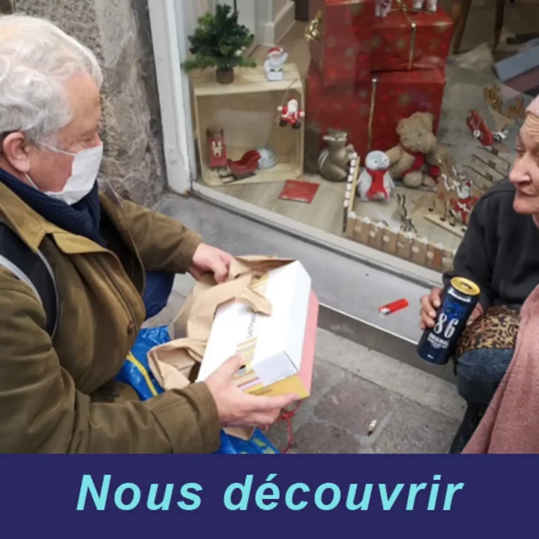 La « Fraternité, écoute de la rue » avec son président Paul Kerisit
