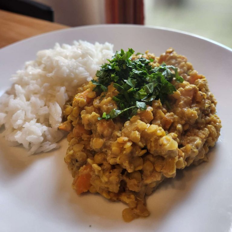 10	Lentilles corail au curry