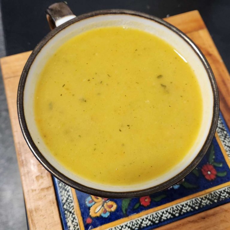 Velouté de Chou fleur et potimarron