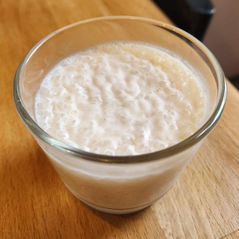 Tapioca au lait de coco
