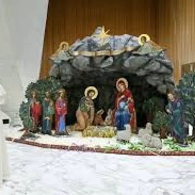 Une crèche originale au Vatican, en faveur de la vie