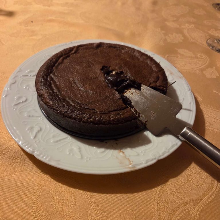 Gateau chocolat caramel