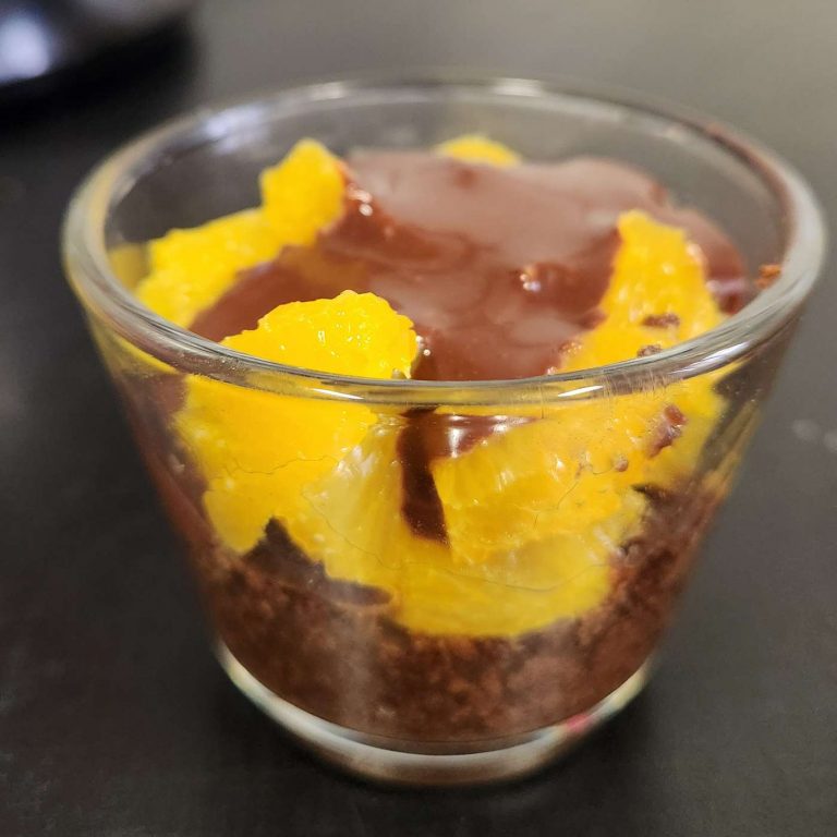 Mousse au chocolat végétale