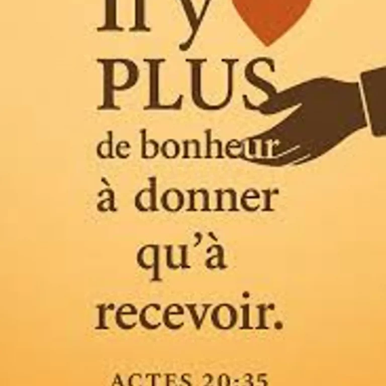 Le don, donnons, c’est le moment de donner