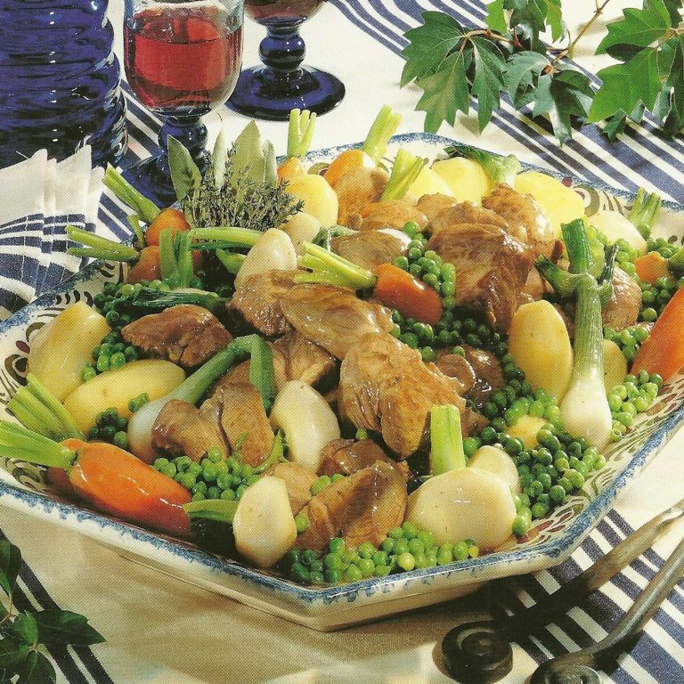 Navarin de mouton aux petits légumes