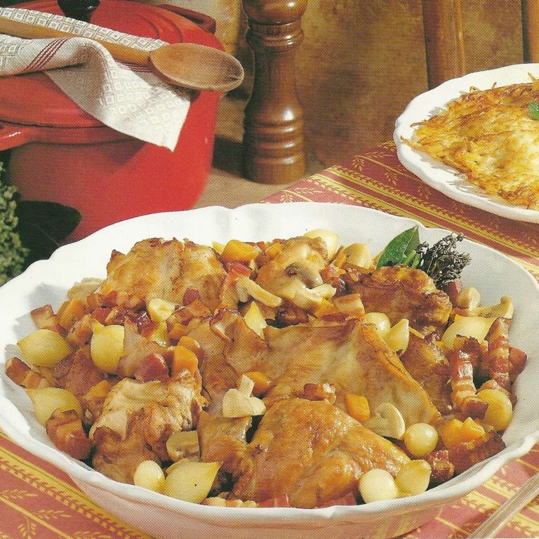Gibelotte de lapin au calvados