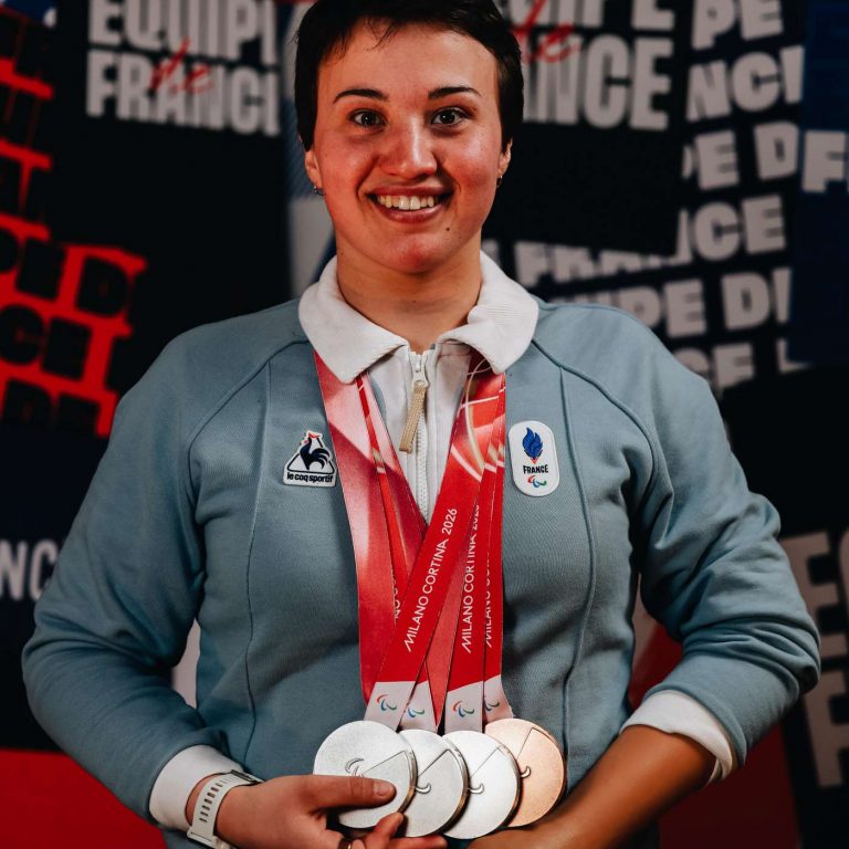 4 médailles aux jeux paralympiques : parcours d'une championne avec Aurélie Richard.