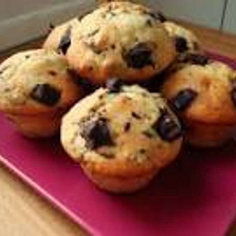 Muffins aux pépites de chocolat